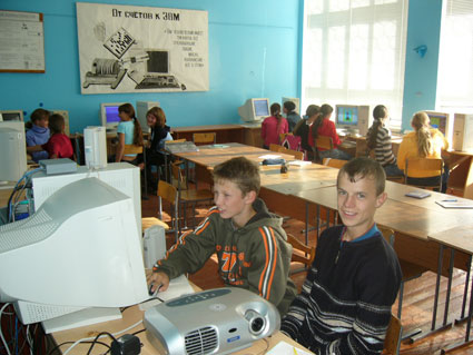 Компьютерный класс Александровской школы